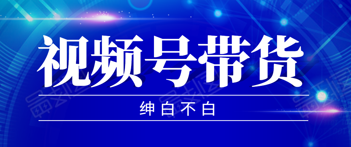 视频号带货红利项目，完整的从上手到出单的教程，单个账号稳定在300元左右-林文副业站