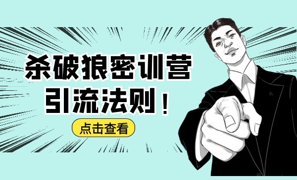 杀破狼密训营：B站霸屏引流的原理及方式+搭建赚钱的内容法则-林文副业站