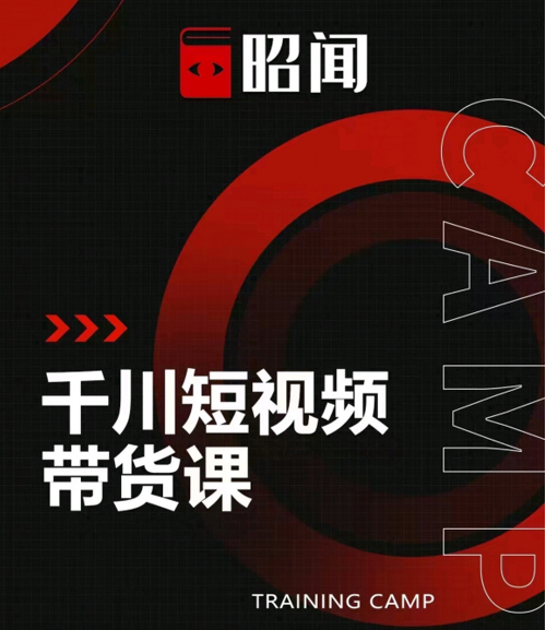 昭闻短视频千川图文带货课，给你一个起点，给起点一个高度-林文副业站