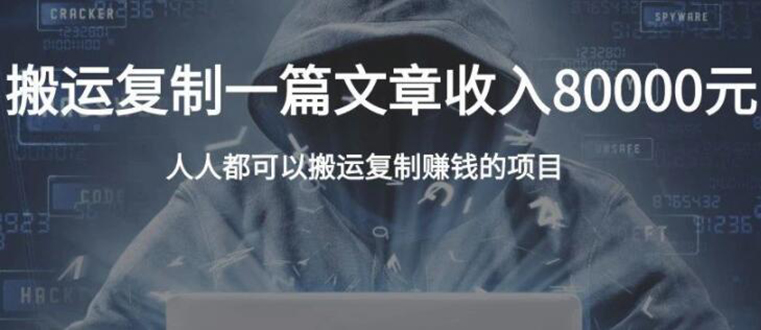 复制粘贴自动化赚钱的公文项目，复制一篇文章收入8000元，人人可操作-林文副业站