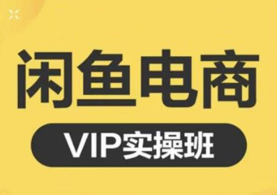 鱼客·闲鱼电商零基础入门到进阶VIP实战课程，帮助你掌握闲鱼电商所需的各项技能-林文副业站