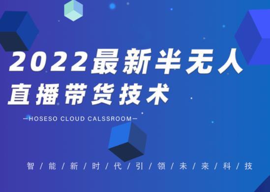 禾兴社·2022最新抖音半无人直播带货技术及卡直播广场玩法，价值699元-林文副业站