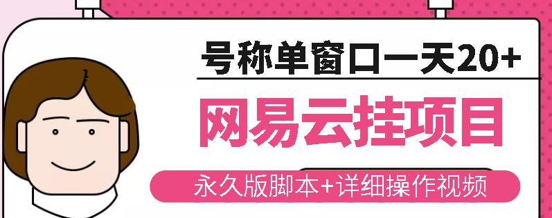 网易云挂机项目云梯挂机计划，永久版脚本+详细操作视频-林文副业站