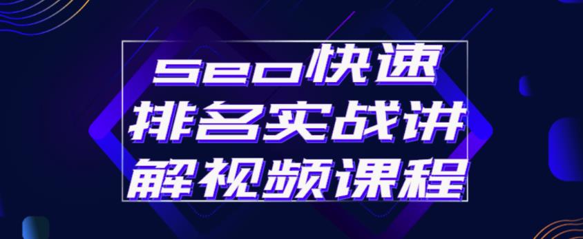 seo快速排名实战讲解视频课程，揭秘seo快排原理-林文副业站
