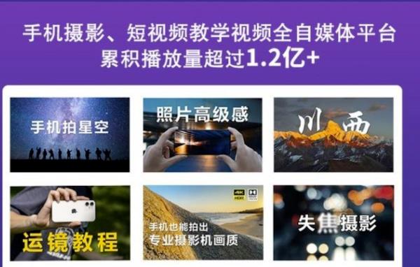 2022玩转手机影像全系课，零基础的小白也能进阶成为手机摄影专业人士-林文副业站
