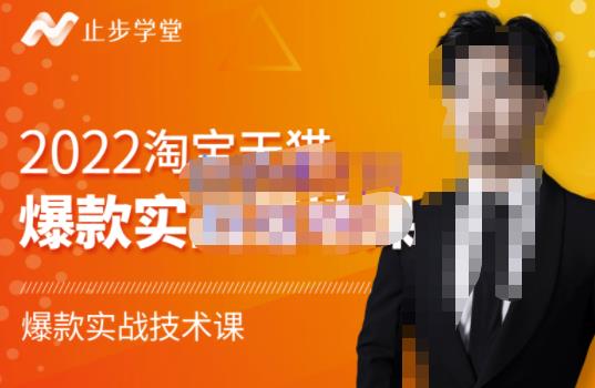 止步学堂·2022淘宝天猫爆款打造系列课-比克，爆款实战落地教程价值1980元-林文副业站