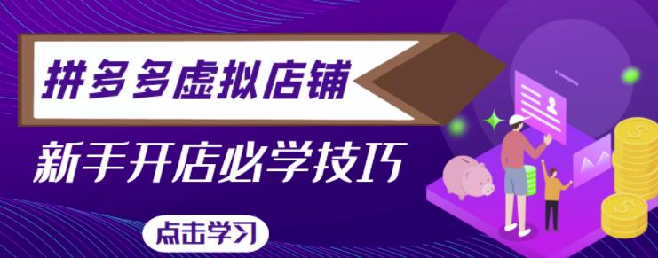 拼多多虚拟店铺，新手开网店注册自动发货教程-林文副业站