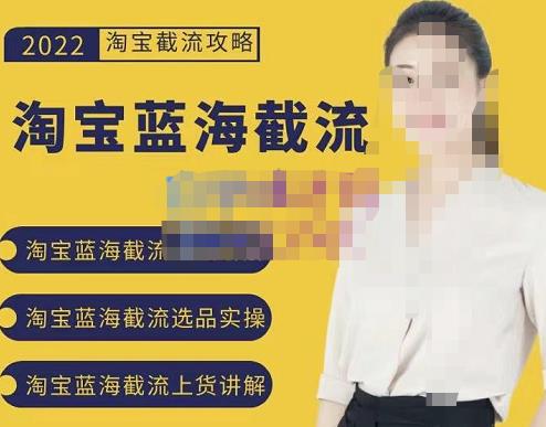 2022淘宝蓝海截流攻略，淘宝蓝海截流选品上货实操讲解-林文副业站
