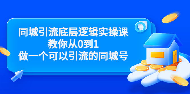 同城引流底层逻辑实操课，教你从0到1做一个可以引流的同城号（价值4980）-林文副业站
