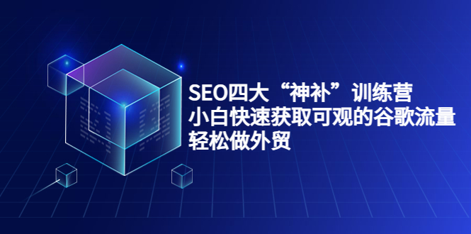 SEO四大“神补”训练营，小白快速获取可观的谷歌流量，轻松做外贸-林文副业站