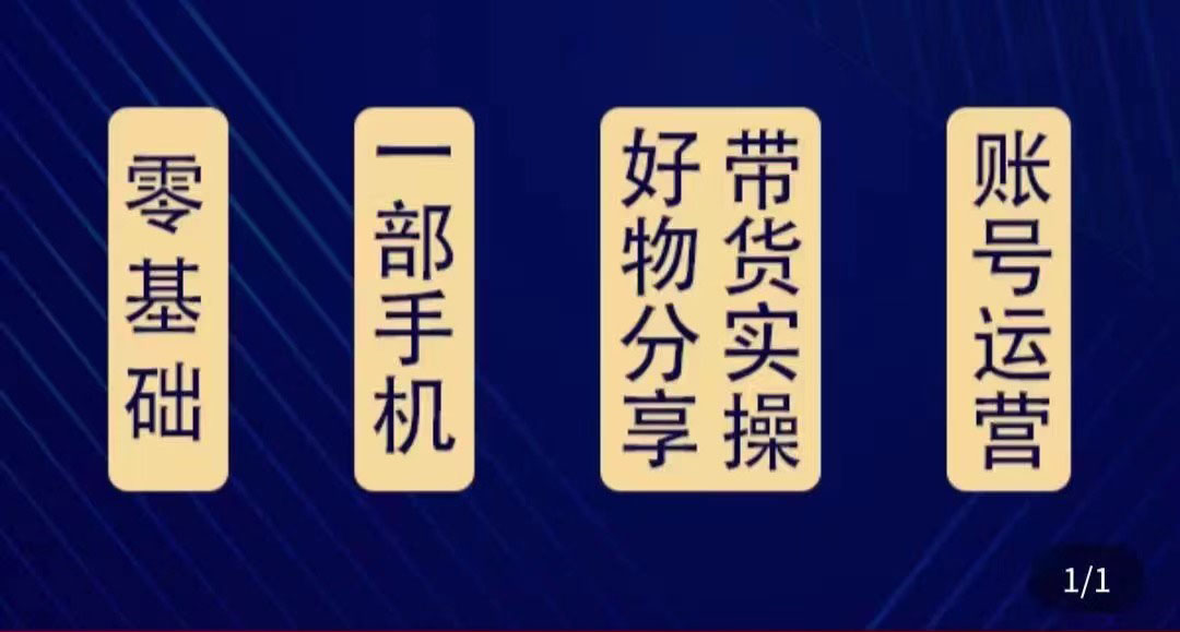 好物分享高阶实操课：0基础一部手机做好好物分享带货（24节课）-林文副业站