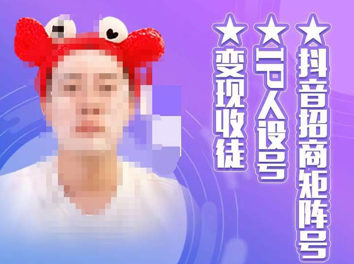 抖音招商矩阵号＋IP人设号+变现收徒，教你如何做抖音，通过抖音如何变现-林文副业站