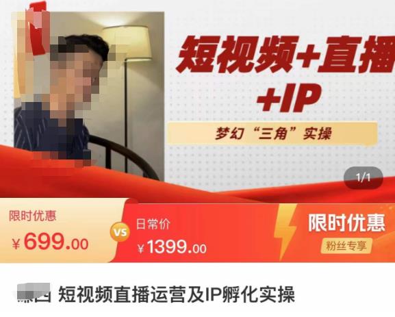 谦四·短视频直播运营及IP孵化实操，80节干货实操分享-林文副业站