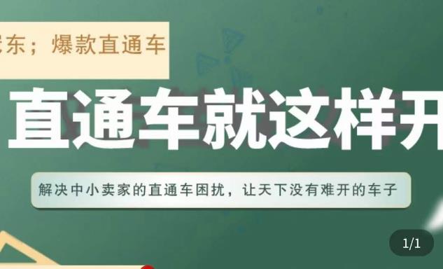 冠东·淘系直通车保姆级教程，全面讲解直通车就那么简单-林文副业站