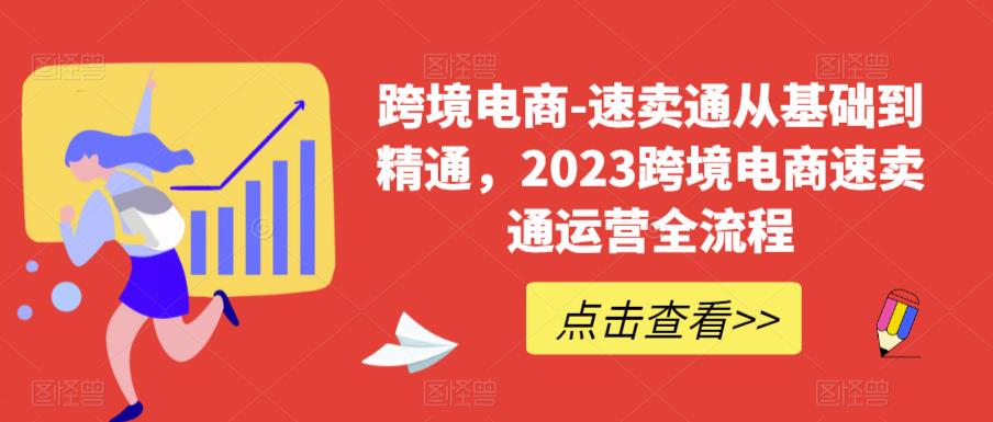跨境电商-速卖通从基础到精通，2023跨境电商速卖通运营全流程-林文副业站