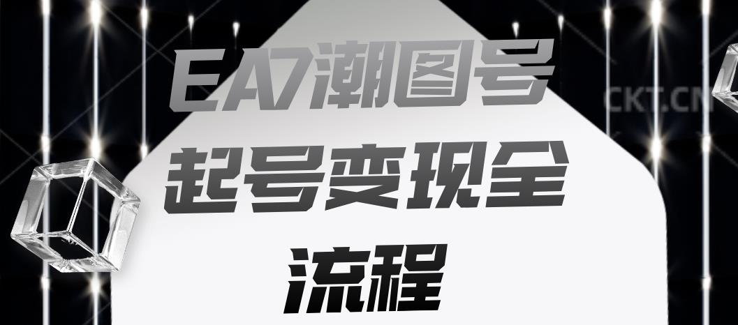 EA7潮图号起号变现全流程，快速起号飞速涨粉【揭秘】-林文副业站