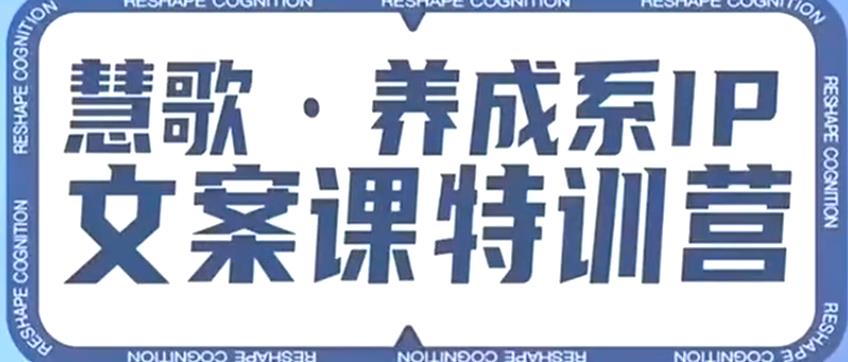 养成系IP文案课特训营，文案心法的天花板，打造养成系IP文案力，洞悉人性营销，让客户追着你收钱-林文副业站