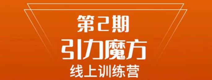南掌柜·引力魔方拉爆流量班，7天打通你开引力魔方的任督二脉-林文副业站