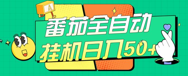 番茄全自动挂机日入50+，软件全自动，多号破百【揭秘】-林文副业站