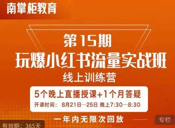 辛言玩爆小红书流量实战班，小红书种草是内容营销的重要流量入口-林文副业站