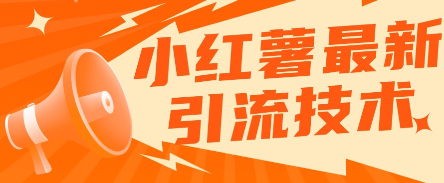 小红书最新引流技术，真正实现解放双手暴力引流-林文副业站