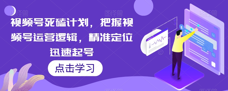 视频号死磕计划，把握视频号运营逻辑，精准定位迅速起号-林文副业站