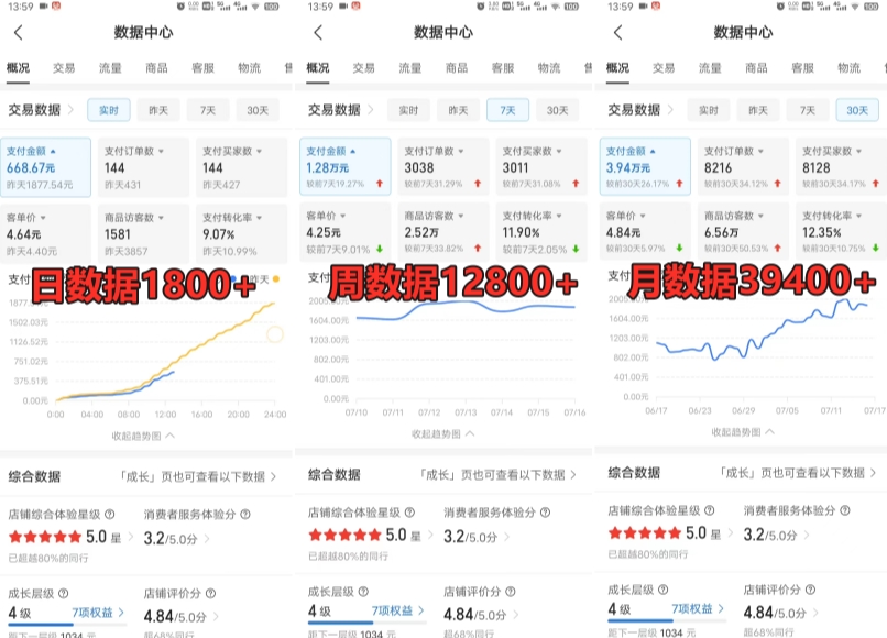 拼多多虚拟电商训练营月入30000+你也行，暴利稳定长久，副业首选-林文副业站
