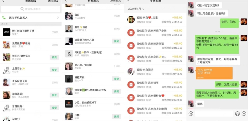 AI掘金最新玩法，Q版人物印钞机，日入500+小白无脑操作【揭秘】-林文副业站