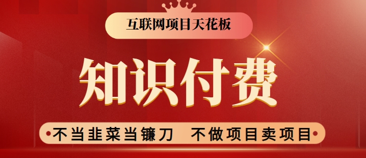 2024互联网项目天花板，新手小白也可以通过知识付费月入10W，实现财富自由【揭秘】-林文副业站