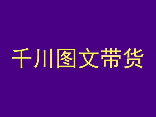千川图文带货，测品+认知+实操+学员问题，抖音千川教程投放教程-林文副业站