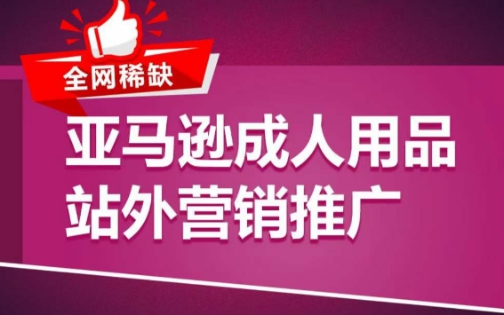 亚马逊成人用品站外营销推广，​成人用品新品推广方案，助力打造类目爆款-林文副业站