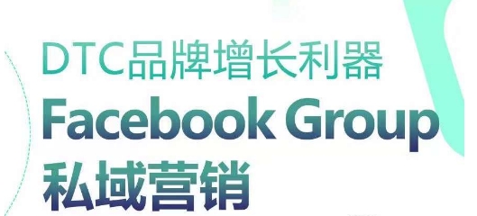 DTC品牌增长利器：Facebook Group私域营销策略-林文副业站