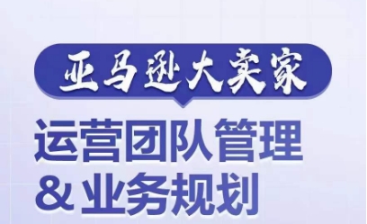 亚马逊大卖家-运营团队管理&业务规划，为你揭秘如何打造超强实力的运营团队-林文副业站