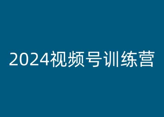 2024视频号训练营，视频号变现教程-林文副业站