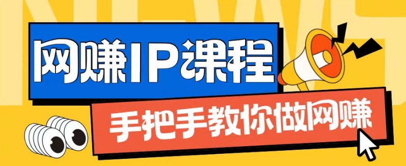 ip合伙人打造1.0，从0到1教你做网创，实现月入过万【揭秘】-林文副业站