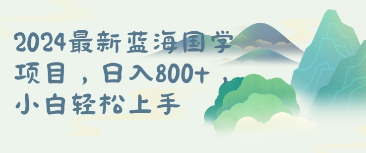 国学项目，长期蓝海可矩阵，从0-1的过程【揭秘】-林文副业站