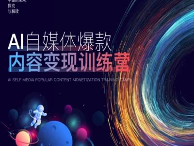 AI自媒体爆款内容变现训练营，20%底层逻辑，60%实操方法，20%案例拆解(即学即用)-林文副业站