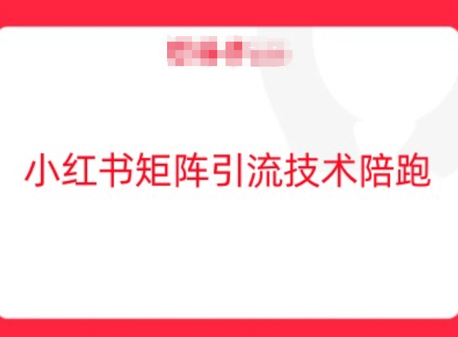 小红书矩阵引流技术，教大家玩转小红书流量-林文副业站
