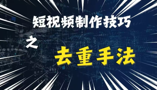 最新短视频搬运，纯手工去重，二创剪辑方法【揭秘】-林文副业站