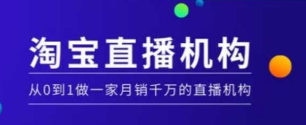 淘宝直播运营实操课【MCN机构】，从0到1做一家月销千万的直播机构-林文副业站