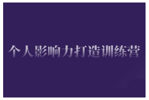 个人影响力打造训练营，掌握公域引流、私域运营、产品定位等核心技能，实现从0到1的个人IP蜕变-林文副业站