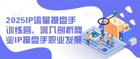 2025IP流量操盘手训练营，深入剖析商业IP操盘手职业发展-林文副业站