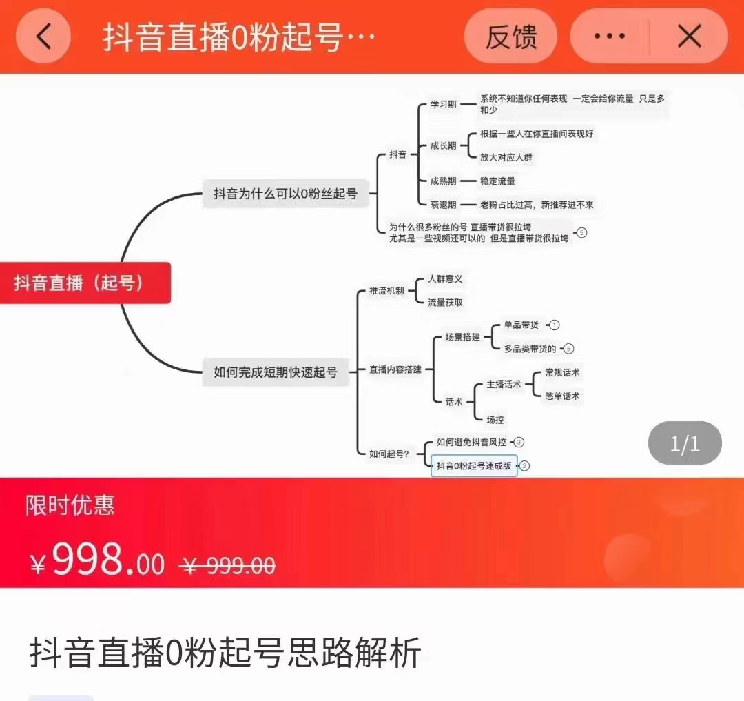 图片[1]-抖音直播0粉起号思路解析0粉快速起号逻辑（价值998元）-林文副业站