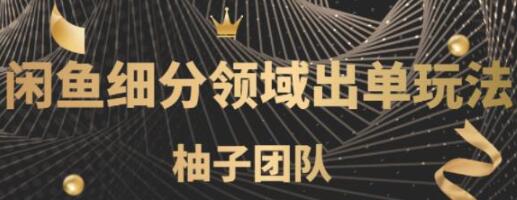 闲鱼细分领域暴力出单玩法，低成本轻松做到单号月入5000+-林文副业站