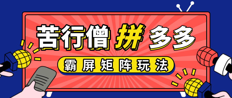 拼多多店铺运营实操，低价引流实操技巧，拼多多霸屏矩阵玩法-林文副业站