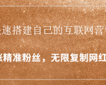 封神学员特训营：快速搭建自己的互联网营销系统，疯狂涨精准粉丝，无限复制网红流量-林文副业站