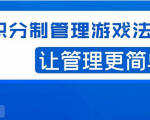 宅男·积分制管理游戏法则，让你从0到1，从1到N+，玩转积分制管理-林文副业站