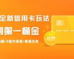2021全新信用卡玩法：快速提额/0首付买房/套现生财，赚到第一桶金-林文副业站