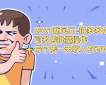 2021新风口-拼多多虚拟店：可多店批量操作，每个店一天收入在200-1000-林文副业站
