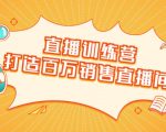 直播训练营：打造百万销售直播间 教会你如何直播带货，抓住直播大风口-林文副业站